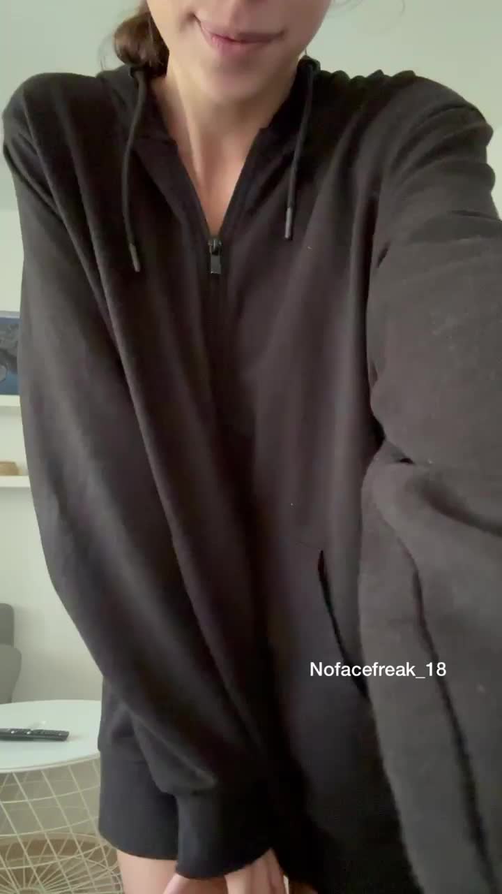 Dad is in another room but I hope he comes in and finds me like this - free porn video