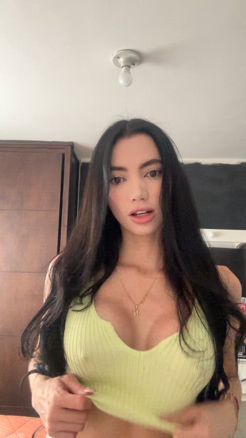 my nipples give me away when I'm horny - free porn video