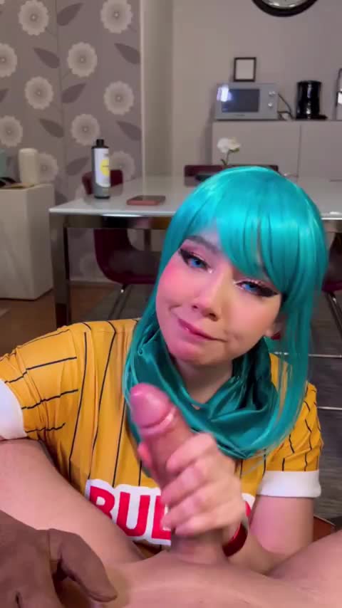 Bulma wants you to cum on her face - free porn video