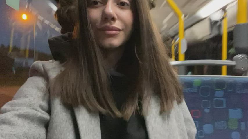 Flashing Public Tease [GIF] - free porn video