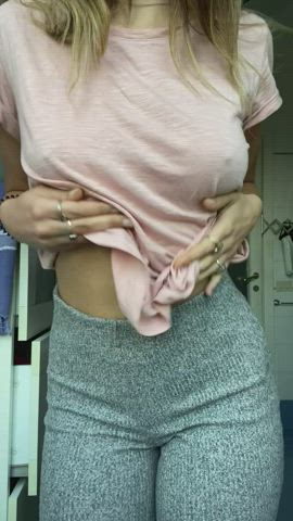 Can you resist my 100% natural boobs? - free porn video