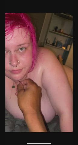 I’d get on my knees everyday for Daddy if I could… 🥰 - free porn video