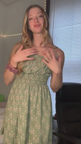 Cum in me with the sundress still on - free porn video