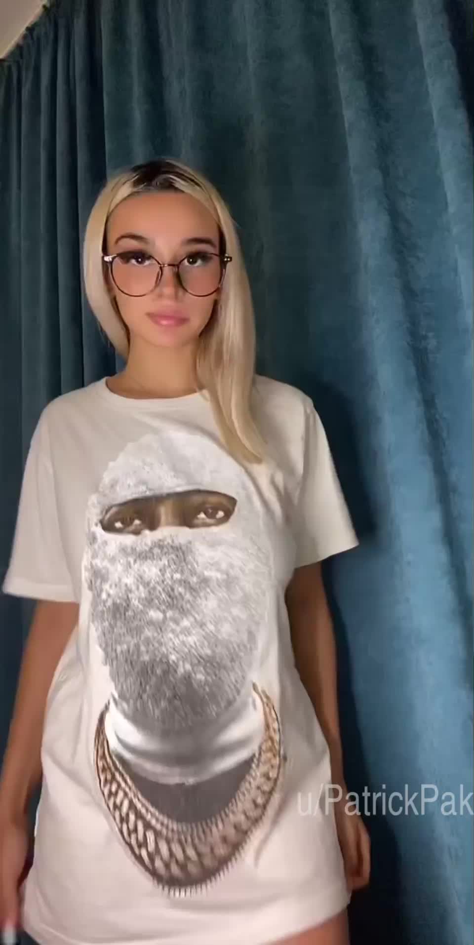 Small cutie with a big surprise - free porn video