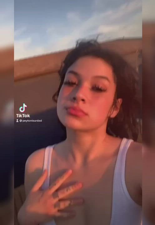 Cute girl with big tits - free porn video