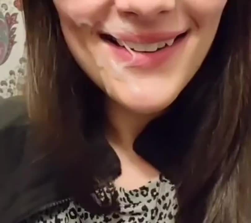 Find yourself a girl who loves cum 😛 - free porn video