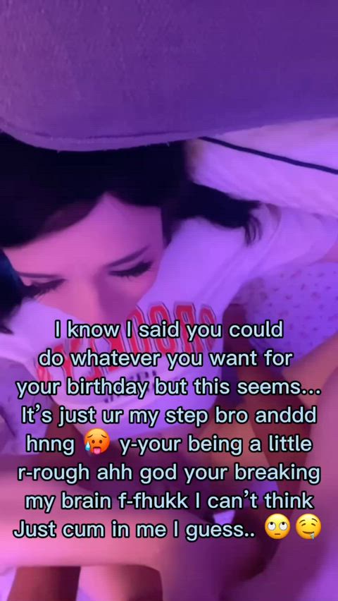 My GOONER stepbro looked soooo stiff on his birthday, I just couldn't help myself 😩😋 - free porn video