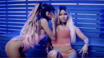 Ariana telling Nicki about you dick - free porn video