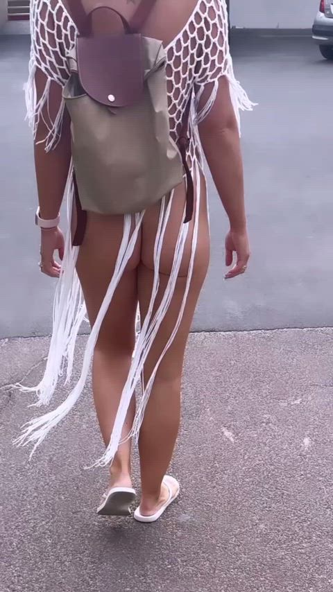 Compilation of me flashing in public - free porn video