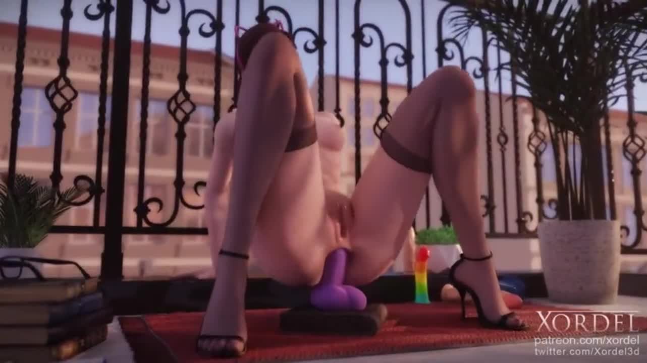 D.Va's new toys (Xordel) [Overwatch] - free porn video