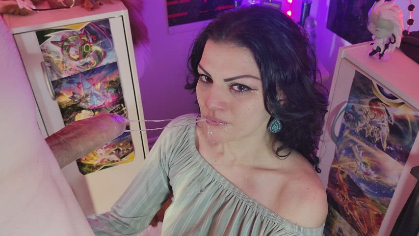 Sometimes my tongue gets a bit carried away... - free porn video