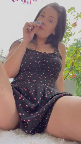 My neighbors get the best view 😈 - free porn video