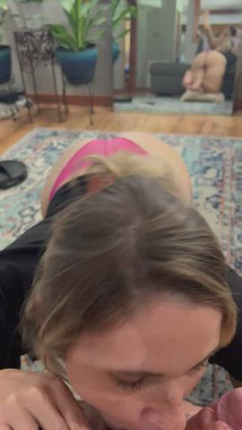 My mouth and tongue 🤝 his cock and asshole - free porn video