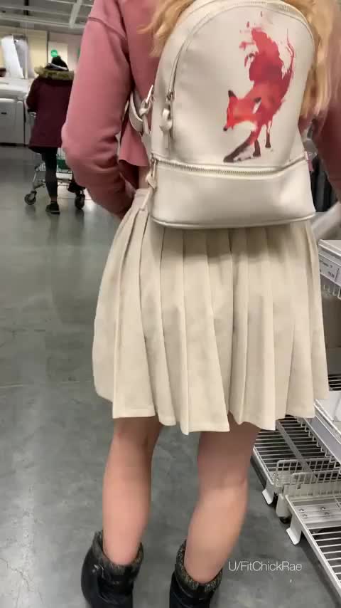 Keeping shopping interesting [gif] - free porn video