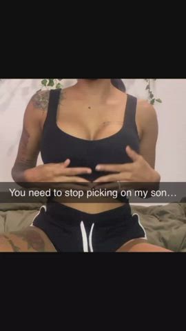 Asian Mom takes care of her son’s bully - free porn video