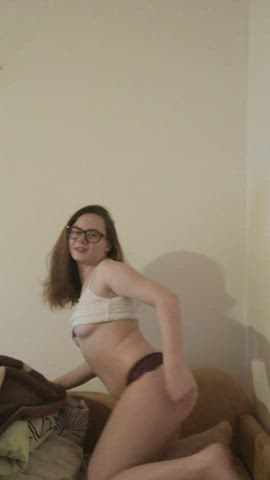 My teenage ass misses being filled with cock! - free porn video