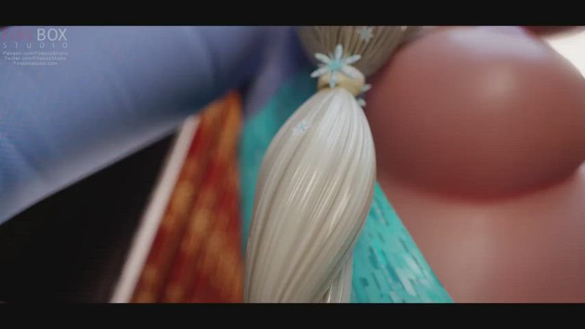 Elsa fucked (FireboxStudio) [Frozen] - free porn video