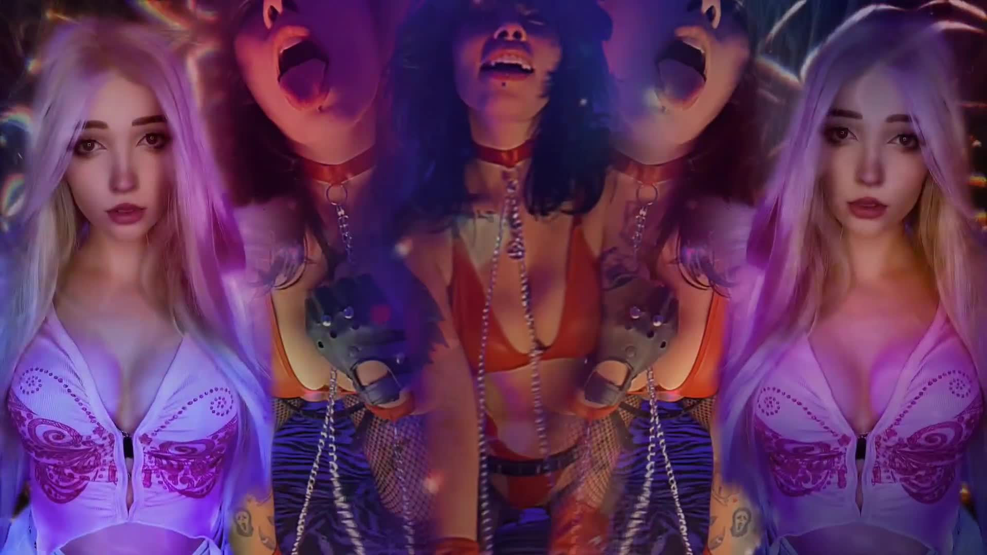 Lucy - xfeeefeee - TikTok Tease Dancing Goth PMV Art Non-nude Hypno - free porn video