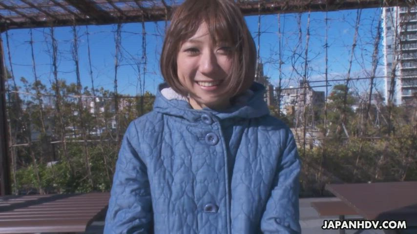 Elina Takigawa models her new lingerie for her lover on Valentine's Day - free porn video