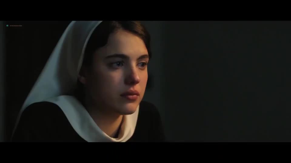 Margaret Qualley as a nude lesbian nun - free porn video