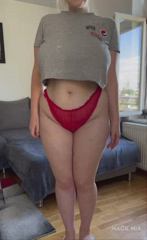If you were my boyfriend I’d let you suck on them anytime you want - free porn video