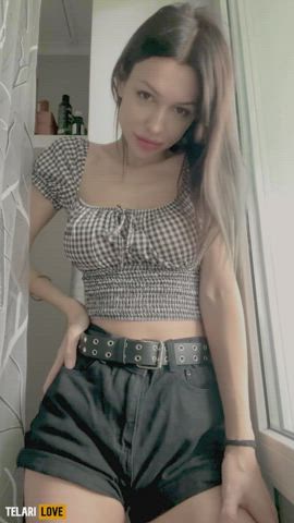 Just wanna show my new blouse and something else ;) - free porn video