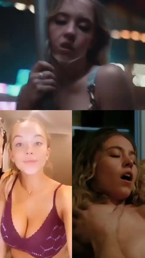 Sydney Sweeney three different ways - free porn video