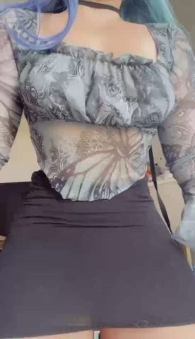 Goth girls with perfect tits and pussies love to ride cock, it's what we were made for - free porn video