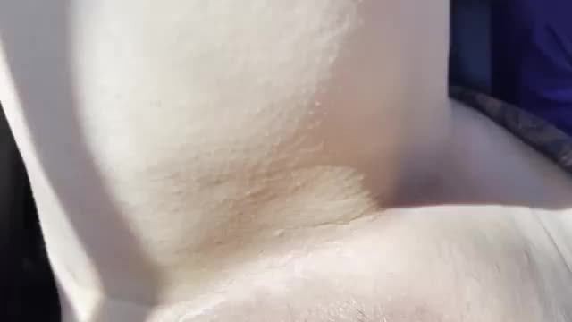 Come take a drink from the drinking fountain. Try turning it on by hand first. - free porn video