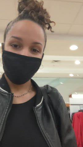 I only wear my best panties to the mall - free porn video