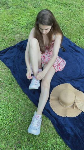 I hope you had time to look at my panties - free porn video