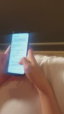 [GIF] Texting for you guys after my post from yesterday - free porn video