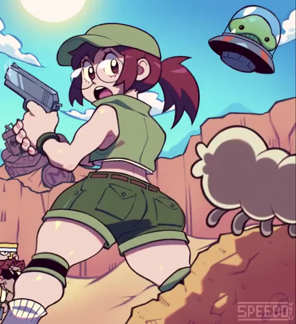 Fio gets attacked (Speedo) [Metal Slug] - free porn video