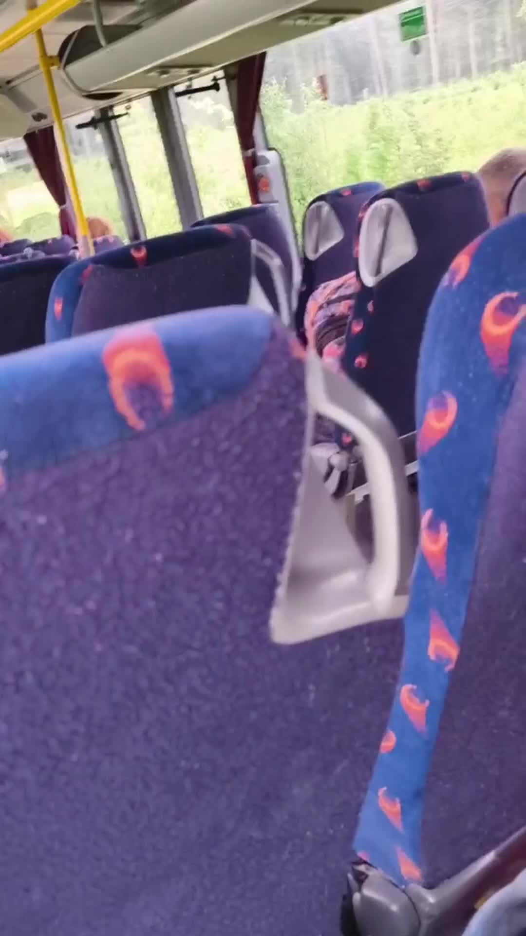 Spicing up bus rides with a little surprise 😉 Who knew travel could be so adventurous and fun! 🚌💋 - free porn video