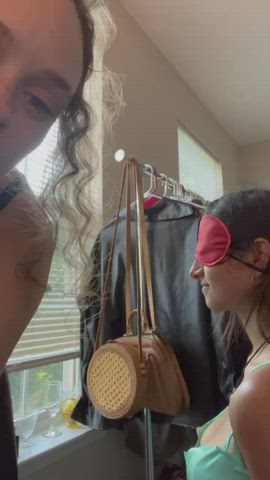 The start of her deep throat training - free porn video