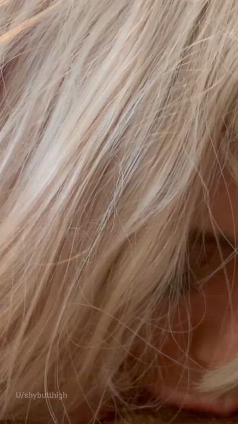 My pussy gets wet when I deep throat - free porn video