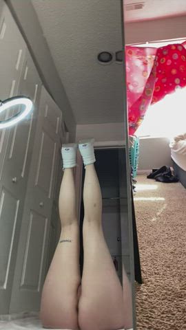 I’m spread open, just waiting on someone who isn’t scare of cream pies - free porn video