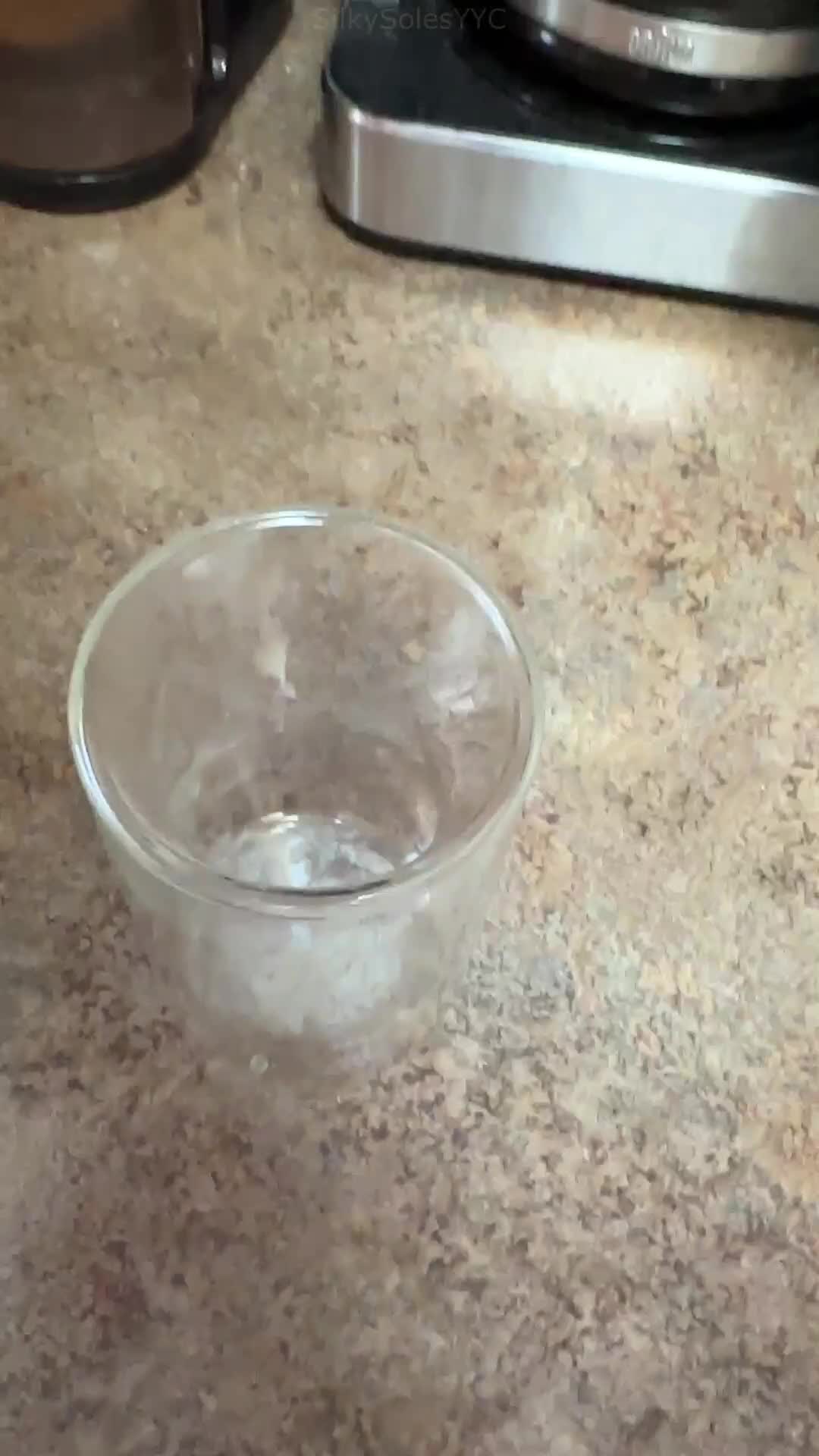 [Part 2] Collecting her bull's jizz for my morning coffee - free porn video