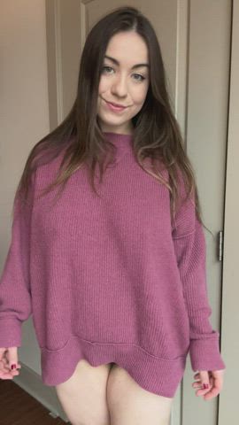 new year, same urge to shake my boobies for the internet ¯\_(ツ)_/¯ - free porn video