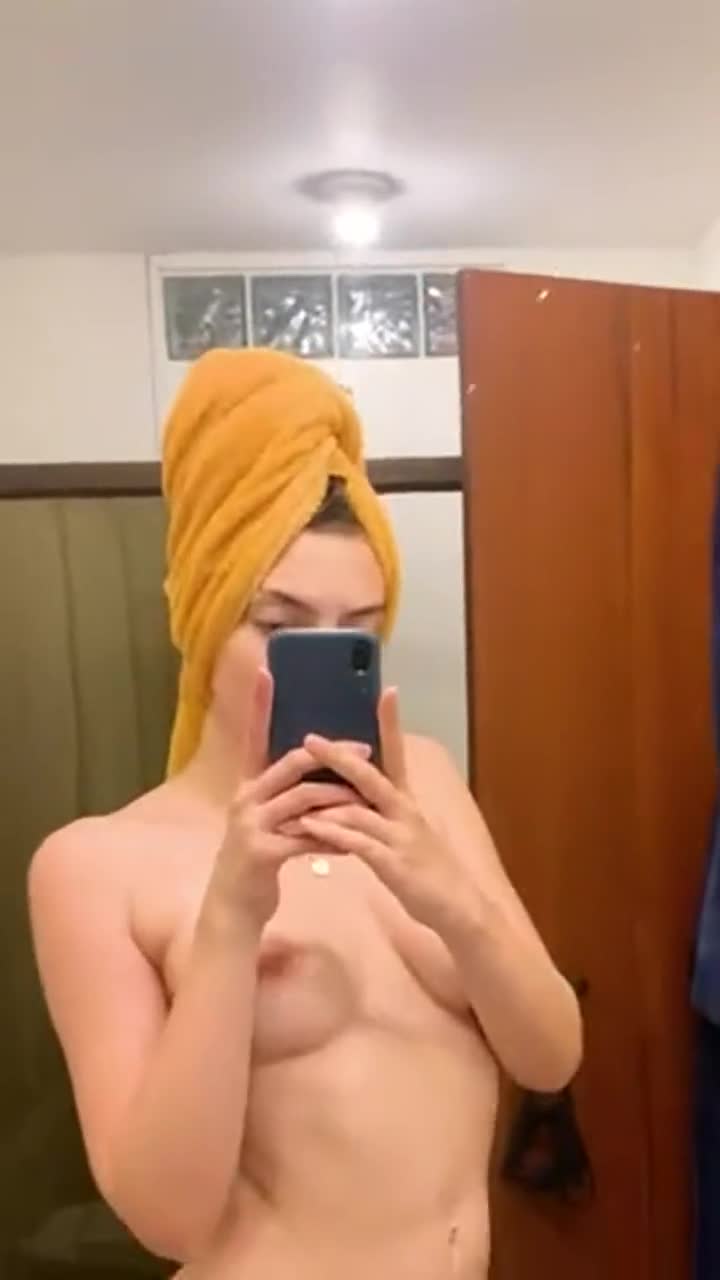 hope u're into pale girls with natural tits - free porn video