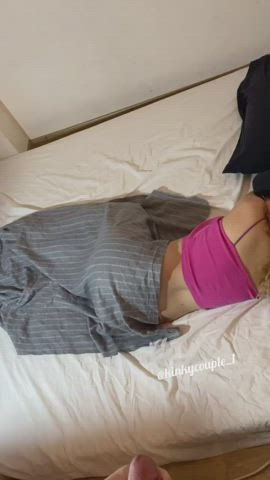 I wanted him to fuck me when I was sleepy😴 - free porn video