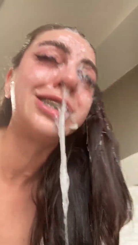 Keep Gooning to cum covered sluts - free porn video