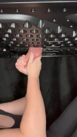 First time milking table. Loved draining his balls. - free porn video