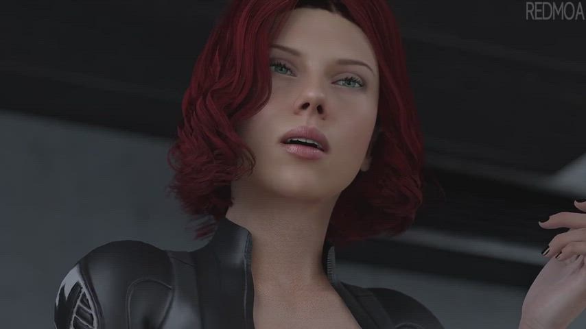 Black Widow Interrogation trial and errors (Redmoa) [Marvel] - free porn video