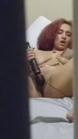 My roommate loves watching me - free porn video