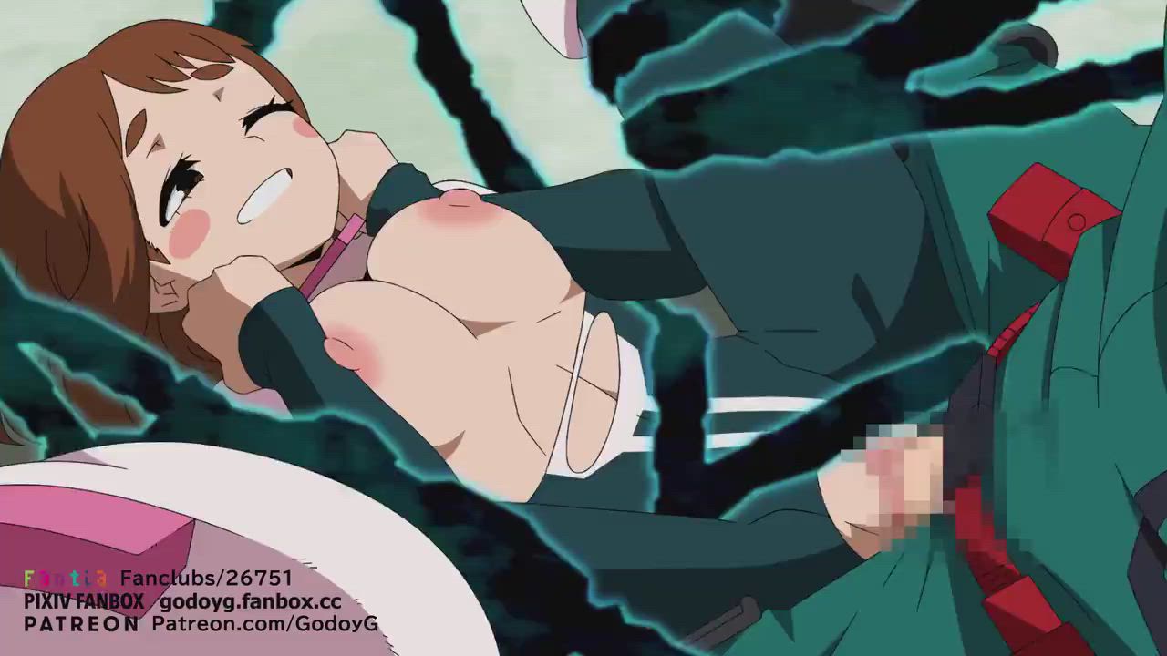 deku x ochacko (godoyg) [ my hero academia] - free porn video