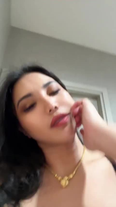 my smile at the end shows how much fun i have bouncing my big asian titties - free porn video