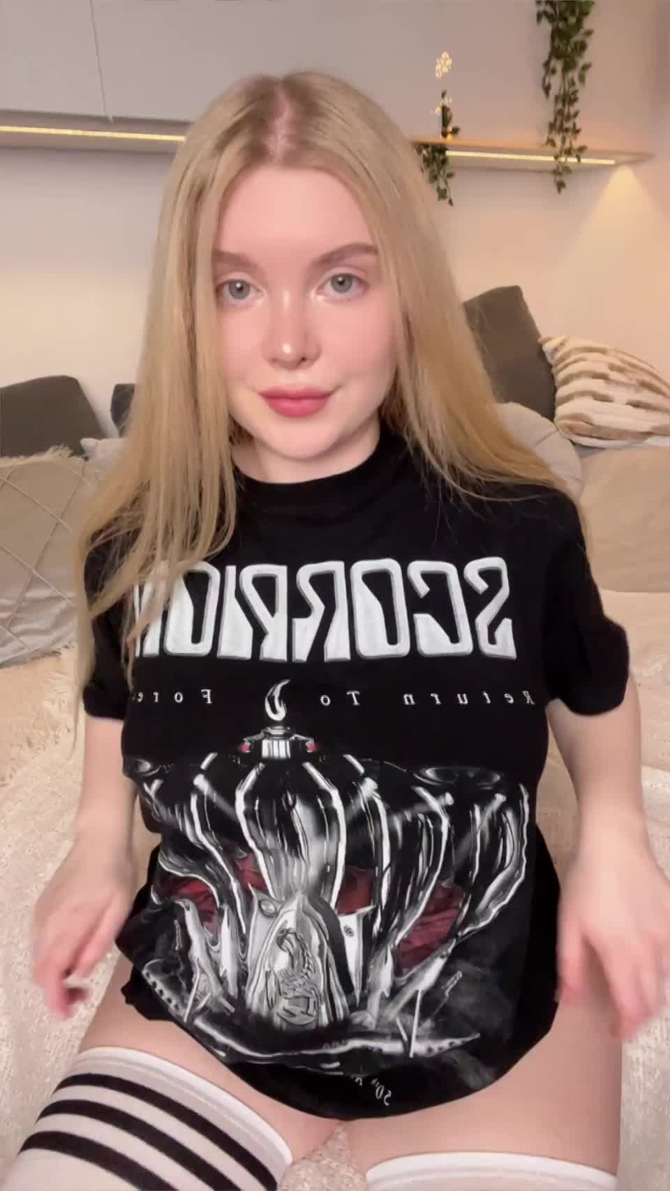 Imagine your cum dripping off my tits - free porn video