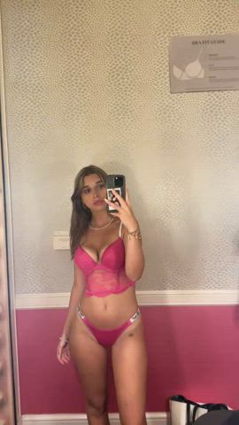 If you’d fuck me in the changing room, I have to know… - free porn video