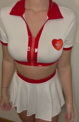 This nurse is coming to take a look at your dick - free porn video